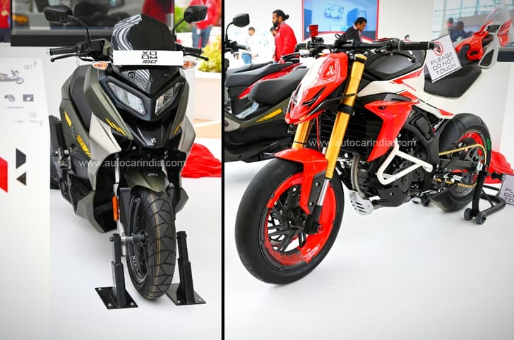 Hero Xoom 160, Xoom 125R make India debut