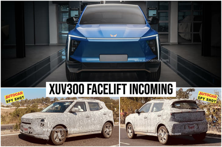 2024 Mahindra XUV300 spied
