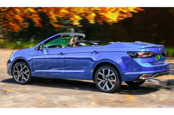 Volkswagen Virtus convertible rear quarter 