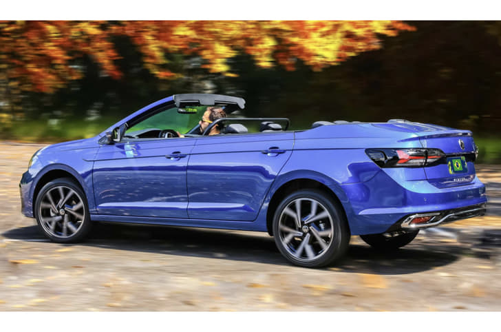 Volkswagen Virtus convertible rear quarter Volkswagen Virtus convertible rear quarter