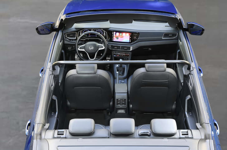 Volkswagen Virtus convertible seating Volkswagen Virtus convertible seating