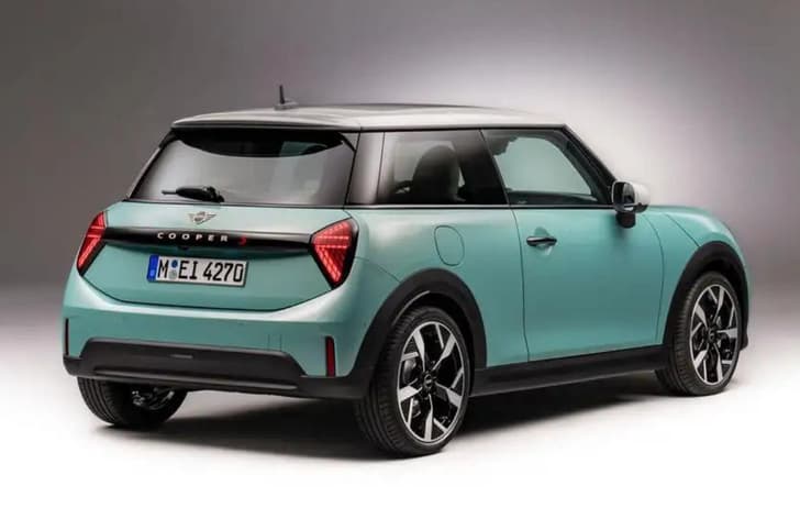 Mini Cooper petrol rear quarter Mini Cooper petrol rear quarter