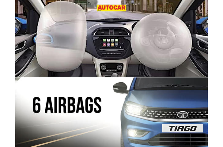 Tata Tiago 6 airbags Tata Tiago 6 airbags