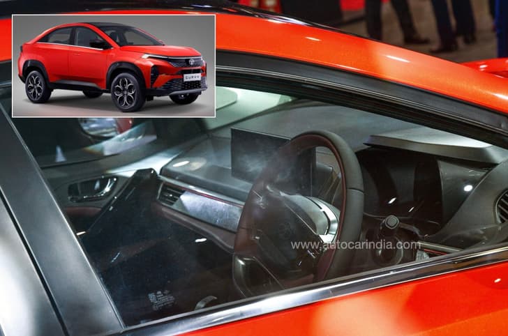 Tata Curvv interior