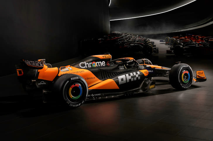 McLaren MCL38 rear