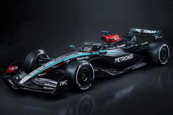 Mercedes W15 2024 F1 racer