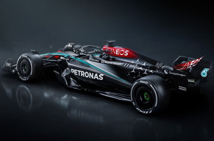 Mercedes W15 rear