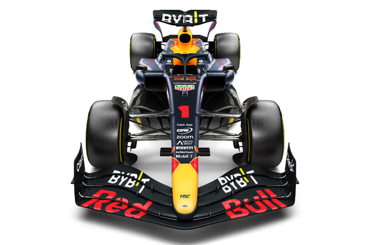 Red Bull RB20 front