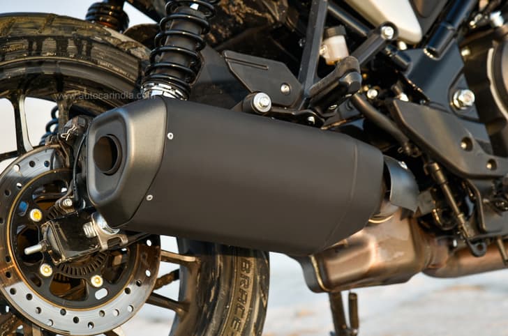 Hero Mavrick 440 exhaust