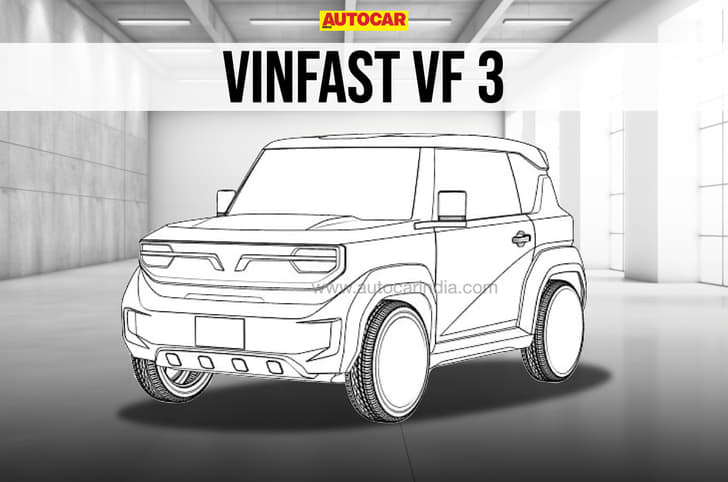 VinFast VF 3 India design patent VinFast VF 3 India design patent