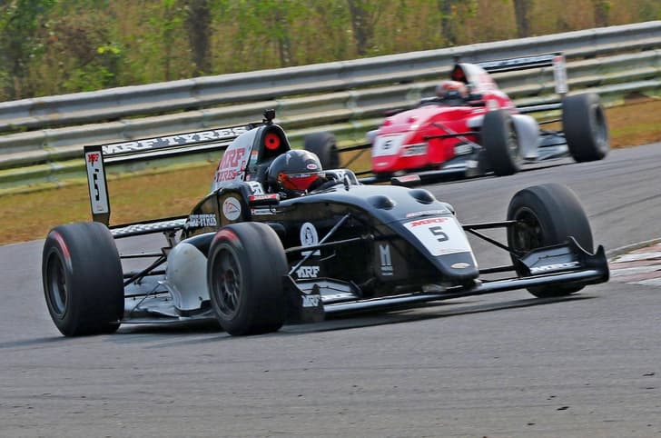 Jaden Pariat MRF F2000, Indian National Car Racing Championship Round 2