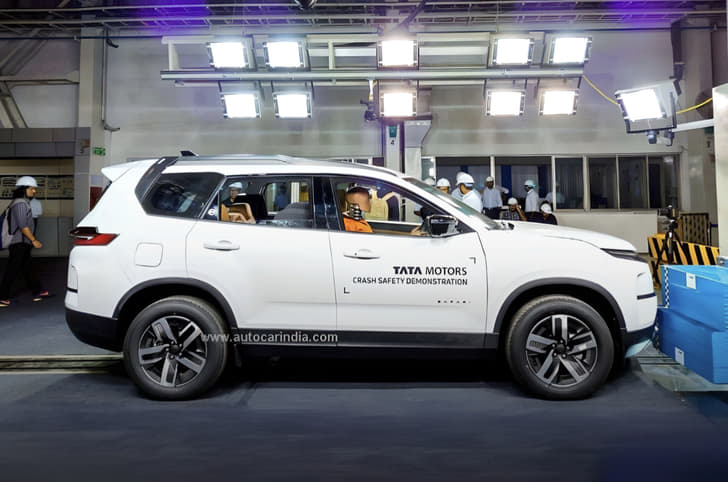 Tata crash test facility Tata crash test facility