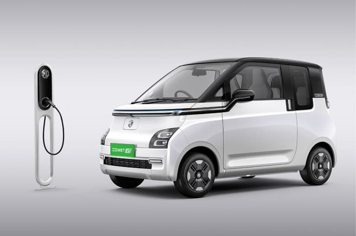 MG Comet with faster 7.4kW AC charger launched at Rs 8.24 lakh