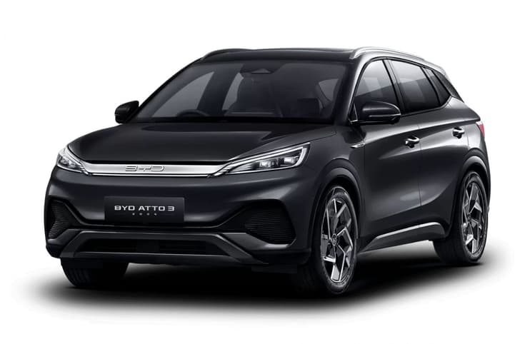 BYD Atto 3 gets larger touchscreen, new colours overseas