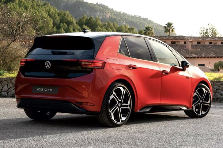 VW ID 3 GTX rear quarter 