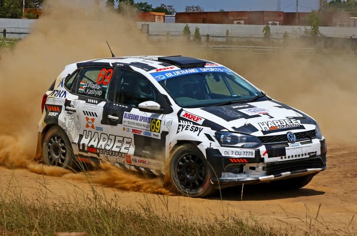 2024 South India Rally winner Harkrishan Wadia