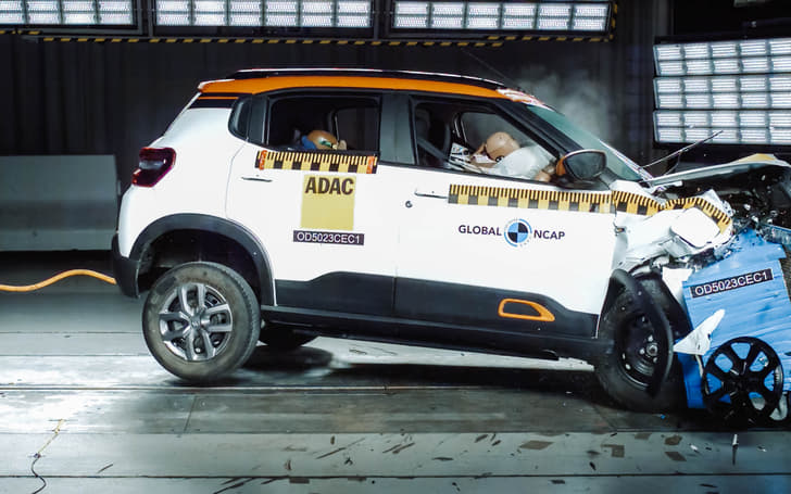 Citroen eC3 scores 0-star Global NCAP safety rating