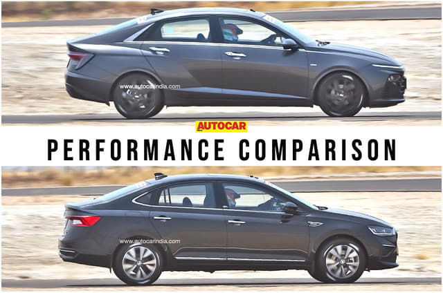 Hyundai Verna Turbo vs Skoda Slavia 1.5 TSI: performance compared