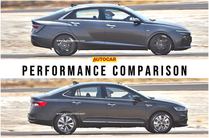 Hyundai Verna Turbo vs Skoda Slavia 1.5 TSI Hyundai Verna Turbo vs Skoda Slavia 1.5 TSI