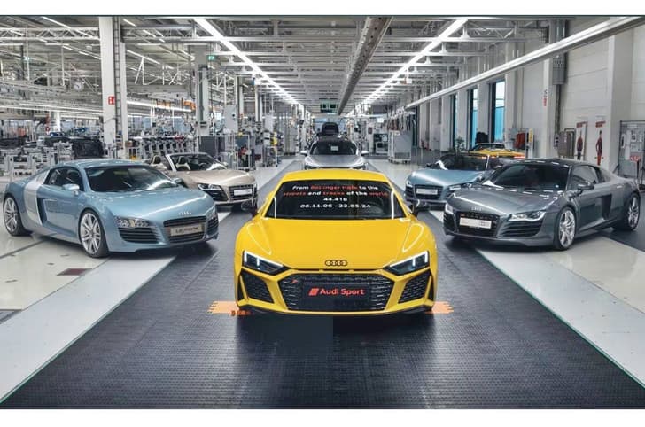 Audi R8 production ends Audi R8 production ends