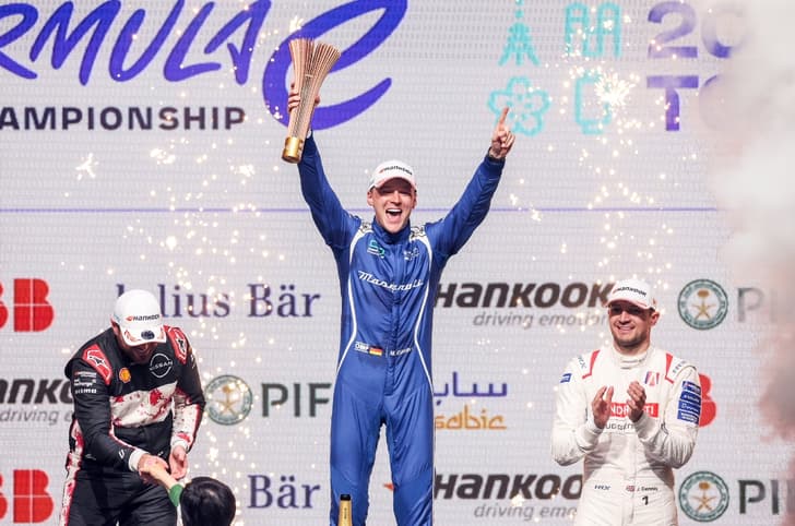 2024 Formula E Tokyo E-Prix podium