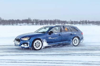 Feature: Dancing on ice in an Audi RS4 Avant