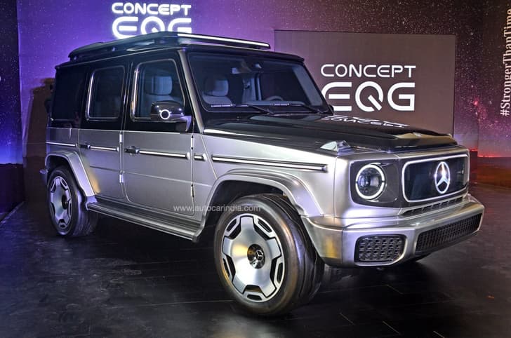 Mercedes Concept EQG at Bharat Mobility Expo 2024 Mercedes Concept EQG at Bharat Mobility Expo 2024