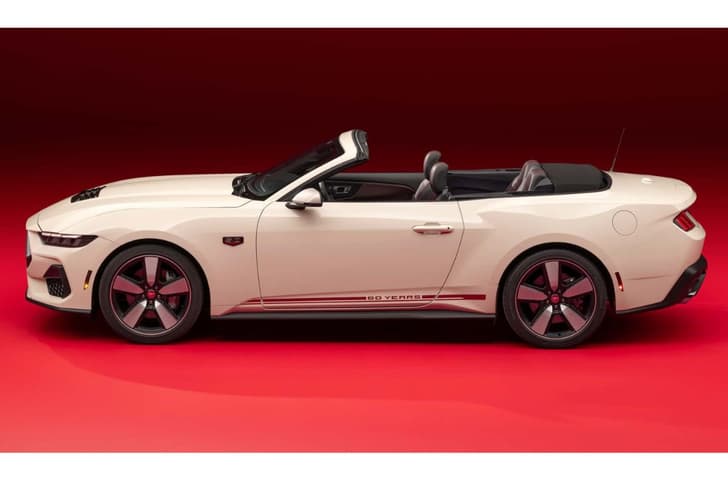 Ford Mustang 60th Anniversary Edition side profile