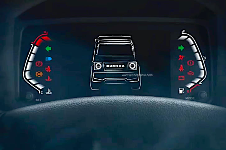 New Force Gurkha interior, features revealed
