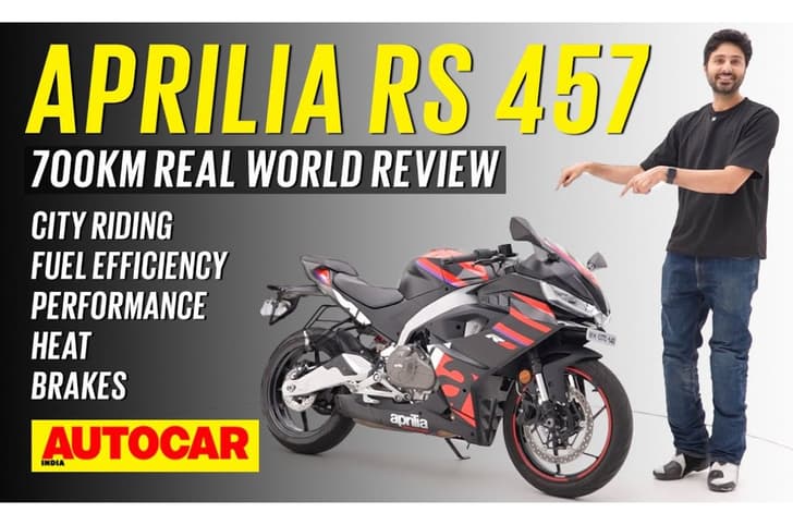 Aprilia RS 457 real world video review Aprilia RS 457 real world video review