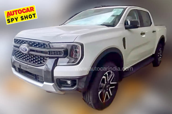 Ford Ranger spied in India Ford Ranger spied in India