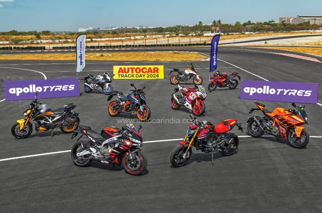 Autocar track day: India's best riding bikes 2024