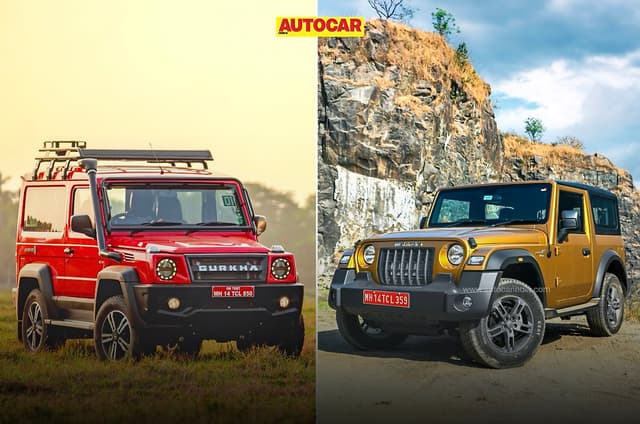 New Force Gurkha vs Mahindra Thar: specifications comparison