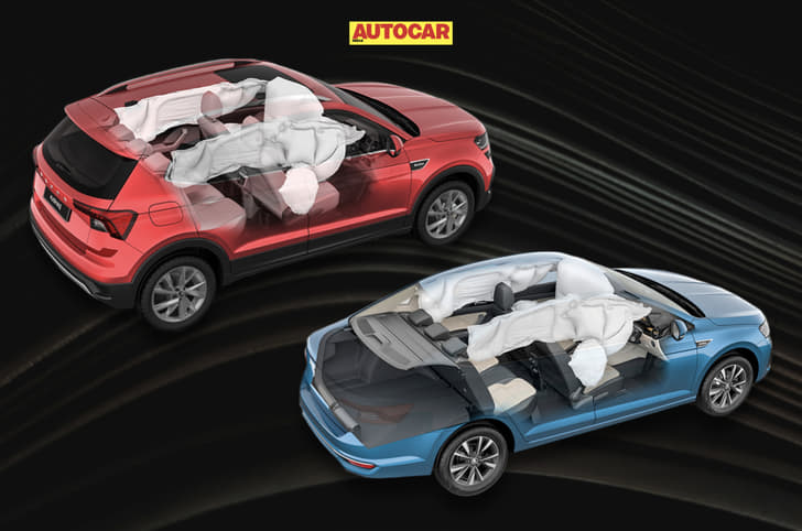 Skoda Slavia, Kushaq six airbags Skoda Slavia, Kushaq six airbags