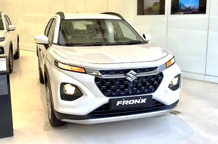 Maruti Fronx showroom