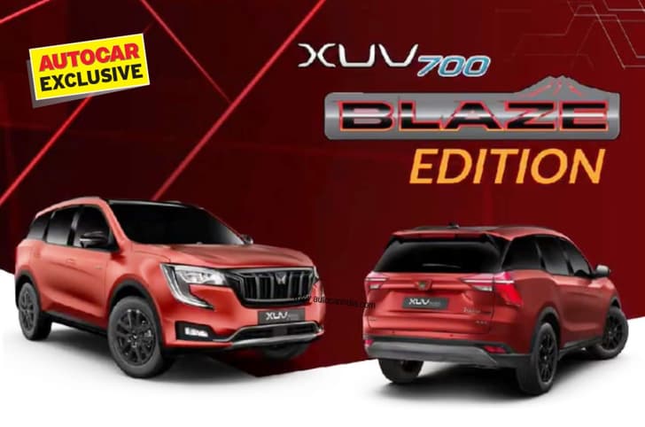 Mahindra XUV700 Blaze Edition Mahindra XUV700 Blaze Edition