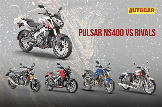 Bajaj Pulsar NS400Z vs competition: specification comparison