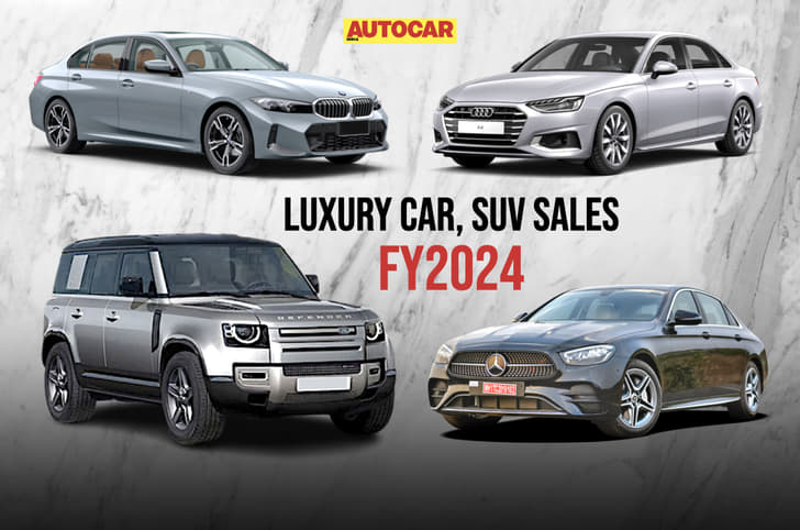 Luxury car, SUV sales in India in 2024