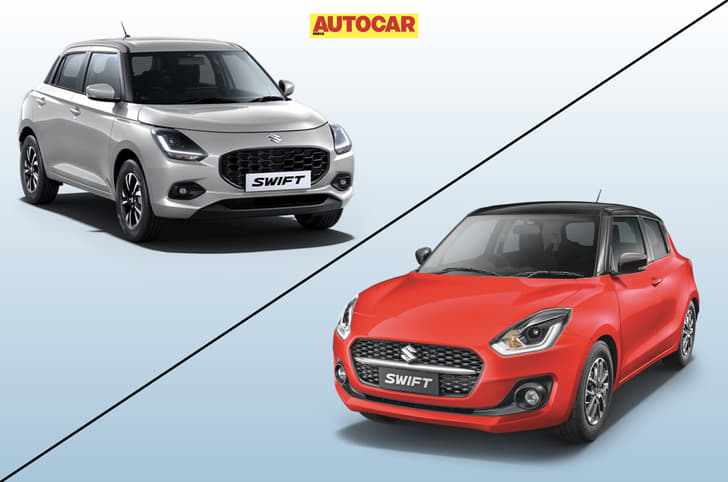 Maruti Suzuki Swift new vs old Maruti Suzuki Swift new vs old