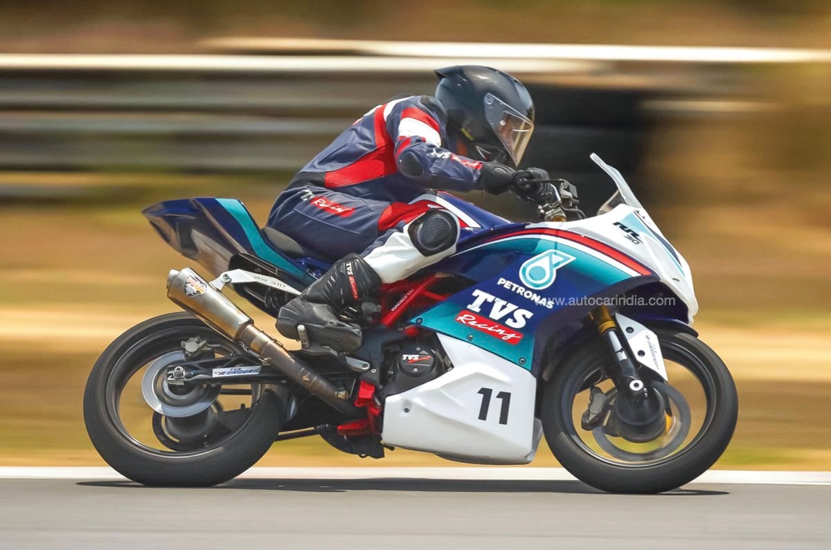 TVS Apache RTR 310, customer racing experience, track racing experience ...