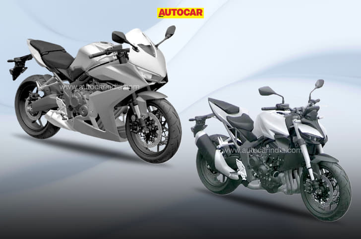 Honda CBR650R, CB1000 Hornet patented in India