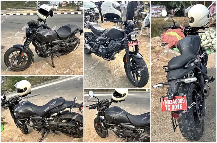Royal Enfield Himalayan Guerrilla 450 spy shots