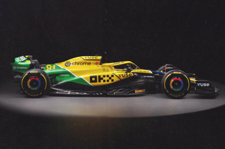 McLaren Senna Monaco GP livery