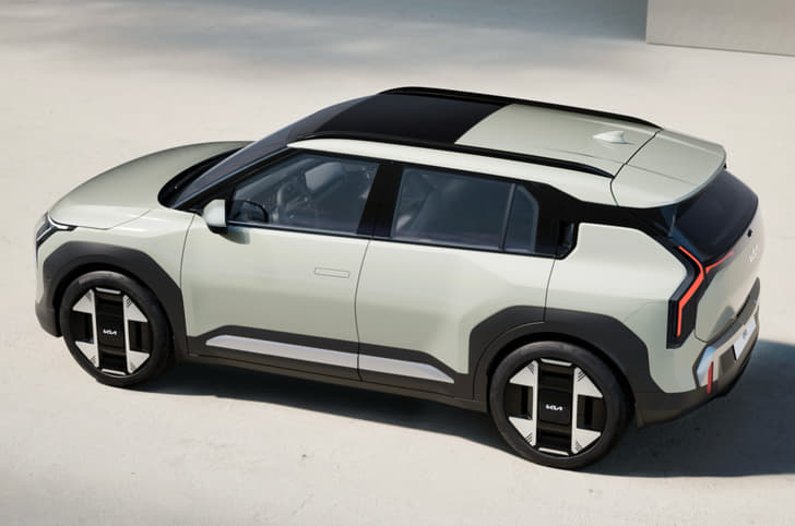Kia EV3 rear quarter Kia EV3 rear quarter