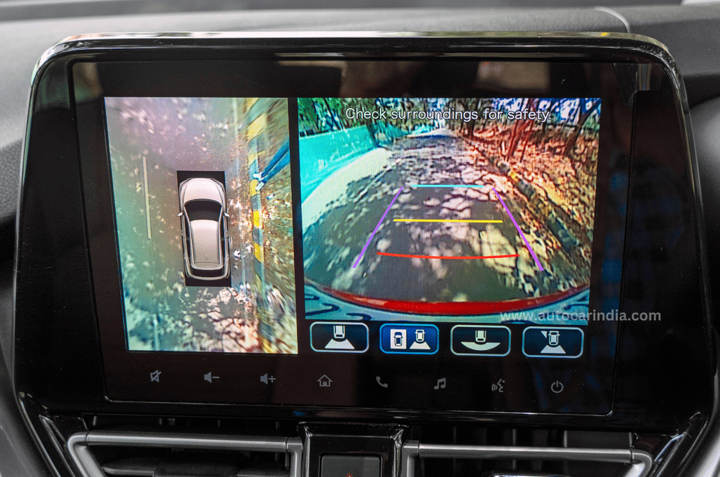 Toyota Taisor 360-degree camera