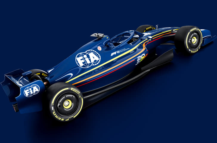 2026 F1 car rear