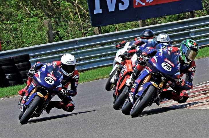 INMRC Round 1 Pro-Stock 301-400cc winner Sarthak Chavan
