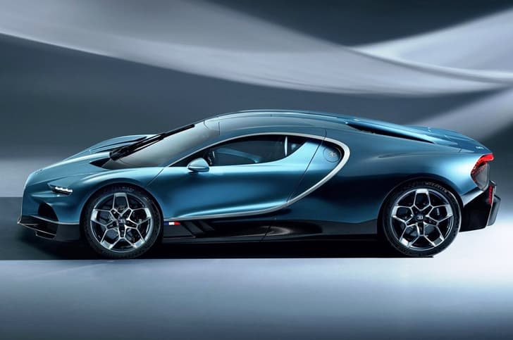 Bugatti Tourbillon side Bugatti Tourbillon side