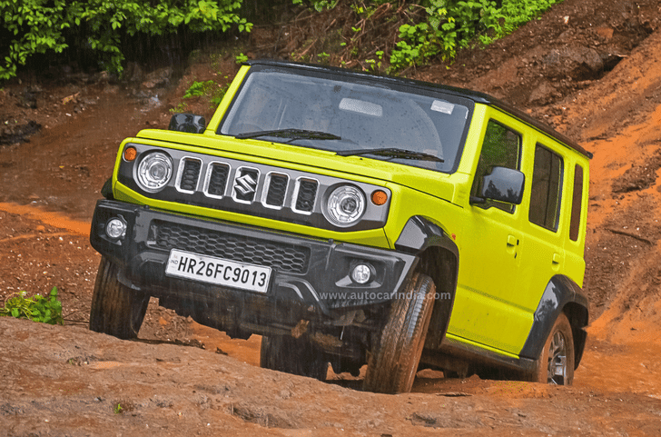 Maruti Jimny off-road