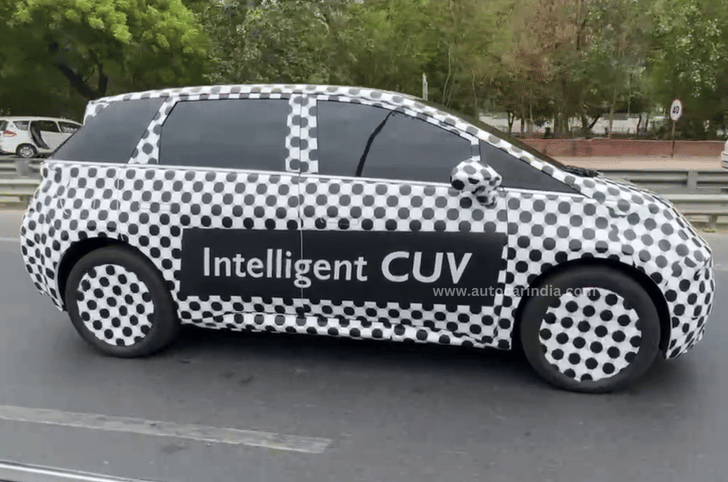 MG Cloud EV spied in India MG Cloud EV spied in India